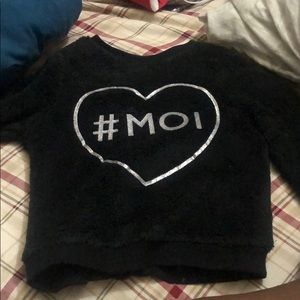 Velour Moi Crew cut Sweater